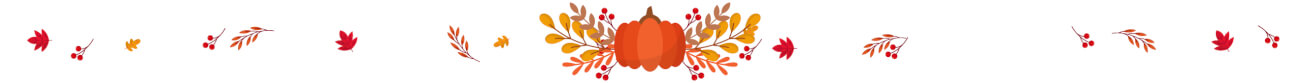 Thanksgiving Footer